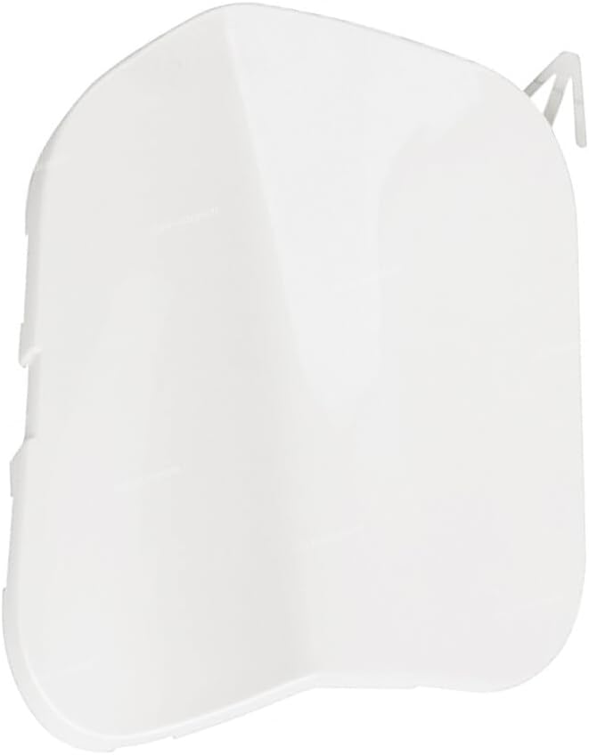 ya 27 10.13 baidi for 2014 2015 2016 for Nissan Rogue Front Bumper Towing Hook Cover White 622A0-4BA0A