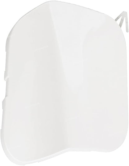 ya 27 10.13 baidi for 2014 2015 2016 for Nissan Rogue Front Bumper Towing Hook Cover White 622A0-4BA0A