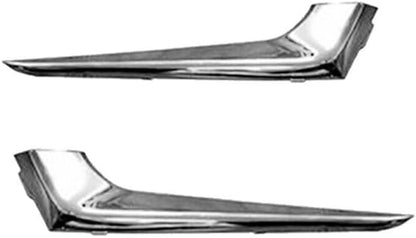 ya 2 8.15 1 pair of chrome plated front bumper decorative fog lamp protective cover suitable for Chevrolet Malibu 2016-2018