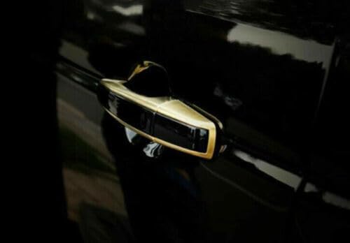 ya 10 9.16 baidi Black Golden External Door Handle Cover Trim 8Pcs for Range Rover L405 2013-2022
