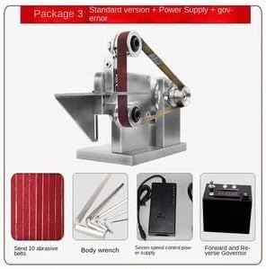 ya 28 10.13 baidi Belt Sander Small Sand Belt Sander Polishing Sanding Desktop Home Use Diy-2