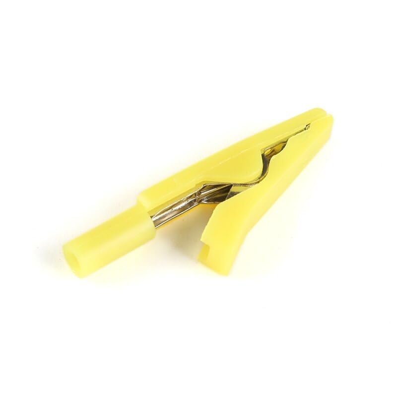 ya 16 10.20 baidi Insulated Alligator Clip with 2mm Socket Banana Test Clip Wire Clip Term l -