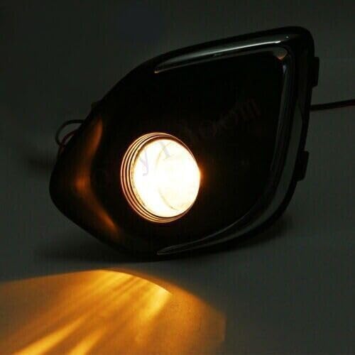 ya 2 8.15 A pair of front bumper fog light strip protective covers suitable for 2013-2015 for Mitsubishi Outlander Sport