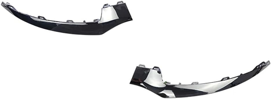 ya 27 10.13 baidi 2pcs Fit for Mercedes W207 Front Bumper Right+Left Side lower Chrome Molding