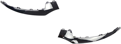 ya 27 10.13 baidi 2pcs Fit for Mercedes W207 Front Bumper Right+Left Side lower Chrome Molding