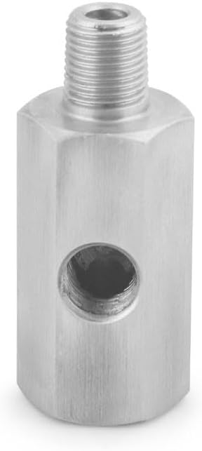 ya 11 9.14 zhengce 1/8 NPT Female Oil Pressure Sensor Tee to 1/8 NPT Male Adapter Supply Feed