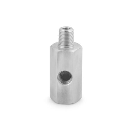 ya 5 8.10 1/8 NPT Female Oil Pressure Sensor Tee to 1/8 NPT Male Adapter Supply Feed Line