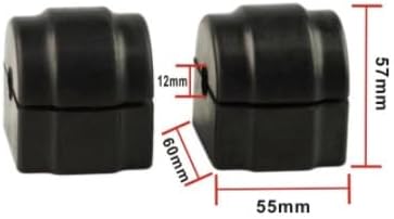 ya 5 8.10 2PCS Sway Bar Bushing 33556788861 for BMW F10 520i 528i 528iX 530i 535i 550i