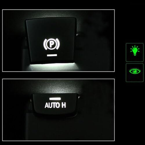 ya 8 8.24 baidi Parking Brake Hold P Handbrake Button Switch Cover Trim for BMW 5 6 Series X3 X4