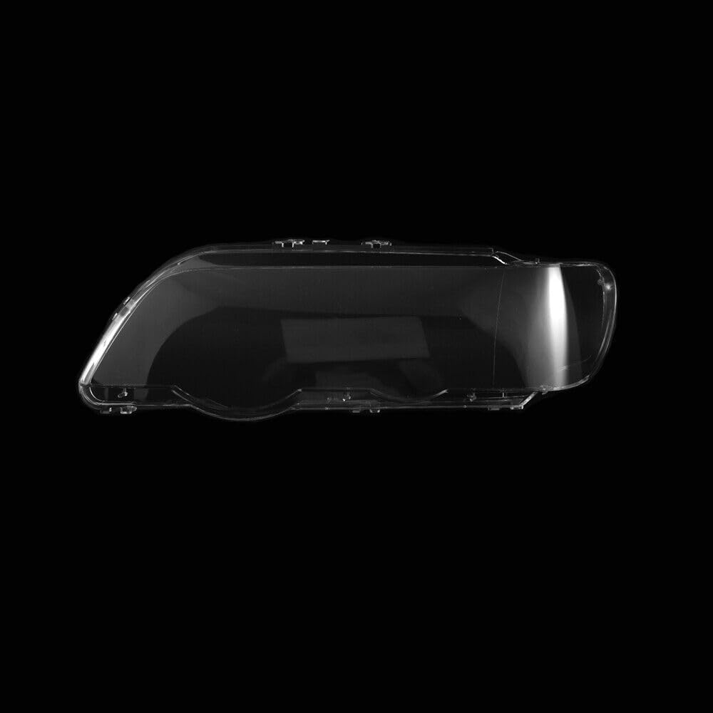 ya 10 9.16 zhengce Left Driver Side Front Headlight HeadLamp Lens Cover for BMW X5 E53 2000-20