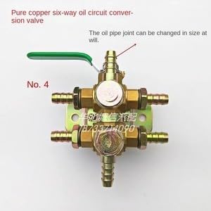 ya 28 10.13 baidi 3 Way Fuel Valve for Fuel Tank Heating 3 Way Fuel Selector Valve 6-port Ball-2
