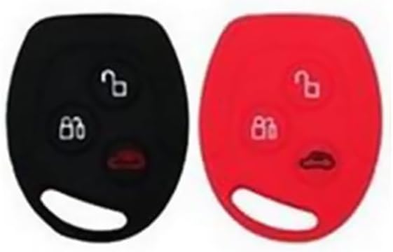ya 9 10.24 3 Buttons Silicone Key Cover Car Remote Protective Case Protector