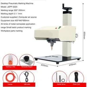 ya 14 9.20 zhengce Engraving Machine Automatic Metal Pneumatic Marking Computer Engraving Mach-6