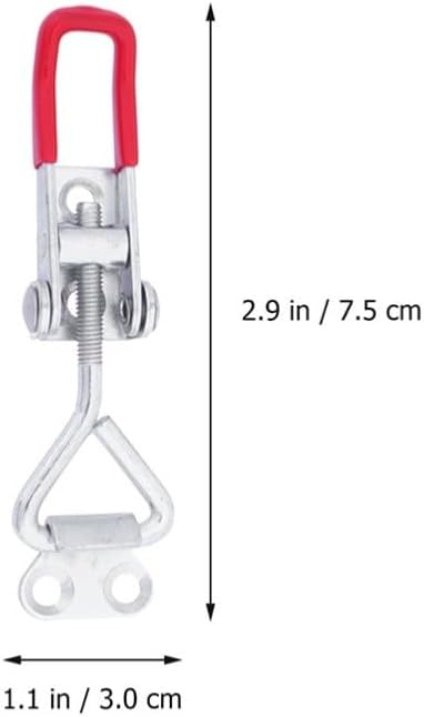 ya 26 10.21 baidi 6 Pcs Heavy Duty Hin Clip Adjustable Latch Toggle Clamp Latches