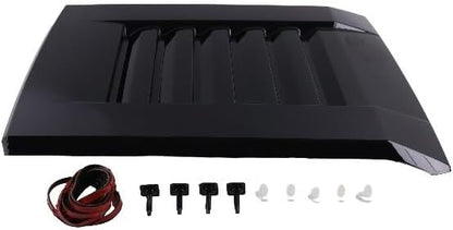 ya 4 8.14 Gloss Black Hood Scoop Hood Bulge 76181-AK900 for Toyota Tacoma 2024-2025