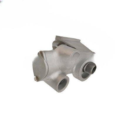 ya 16 10.20 baidi 1613688303 Oil Filter Base housing Suitable for GA37 air Compressor Parts Aluminum Valve -
