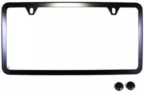 ya 9 10.24 2 Pieces Car License Plate Frame Cover Hood Rear Trunk Pink Glitter Crystal
