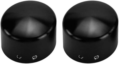 ya 23 10.7 baidi Black front axle cap nut cover for Harley Street, Glide Road, King Softail Dyna-
