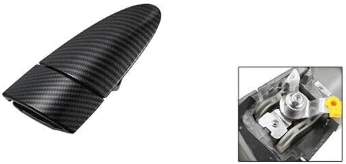 ya 2 8.15 Front Right Car Exterior Door Handle Carbon Fiber Pattern for Honda CRZ 2011-15