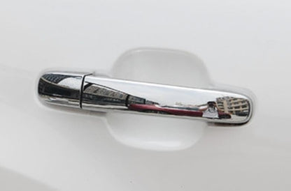 ya 2 8.15 Chrome Style Outdoor for Smart Door Handle Protector Cover Trim Fits for Ford Ranger 2015-2022