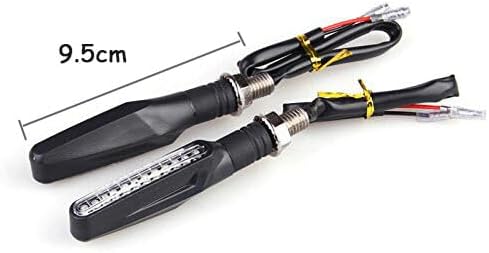 ya 4 8.10 4x 9 LED Motorrad Blinker 10mm F¨¹r Quad ATV Roller Licht-Anzeige Blink Universal