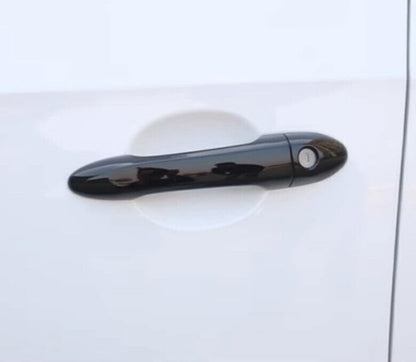ya 5 8.10 for Kia K5 Optima 2011-2015 Glossy Black Exterior Side Door Handle Cover Trim 8X