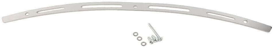 ya 23 10.7 baidi Fit for Harley Touring FLHT 2014-2019 Slotted Batwing Fairing Windshield Trim Chrome