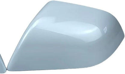 ya 11 9.14 baidiRear Left Pearl White View Side Mirror Cover Skull Cap LH for Tesla Model Y