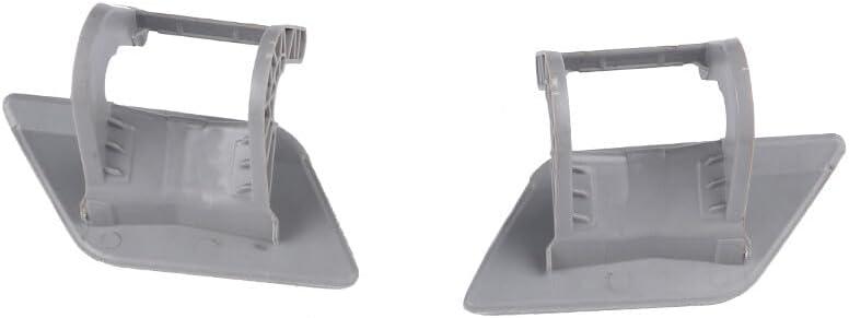 ya 9 10.24 Pair Front Headlight Washer Cover Unpainted for Mercedes W204 C-Class 2012-2015
