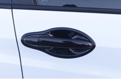 ya 2 8.15 Smooth Black Outside Door Handle Cover Trim for Honda HR-V Vezel 2016-2022