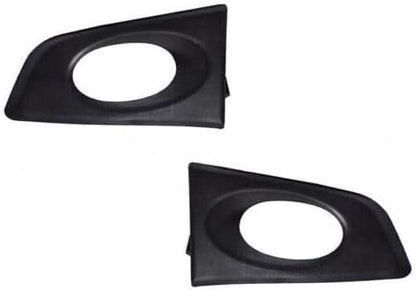 ya 2 8.15 A pair of black LH&RH front fog lamp covers suitable for Honda JAZZ/FIT GE6 GE8 2009 2010 2011