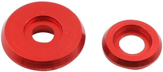 ya 11 9.14 baidiB-SERIES ALUMINUM Engine VALVE COVER WASHER SEAL BOLT NUT KIT B16 B18 Red