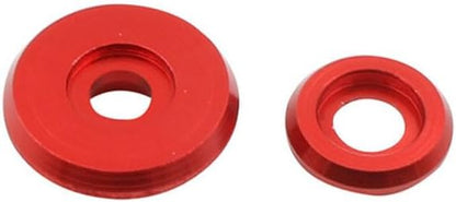 ya 11 9.14 baidiB-SERIES ALUMINUM Engine VALVE COVER WASHER SEAL BOLT NUT KIT B16 B18 Red