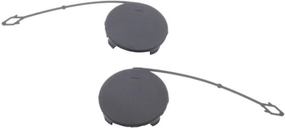 ya 15 10.19 zhengce Left & Right Front Bumper Tow Hook Eye Cover Caps Fit for BMW X5 E70 2007-