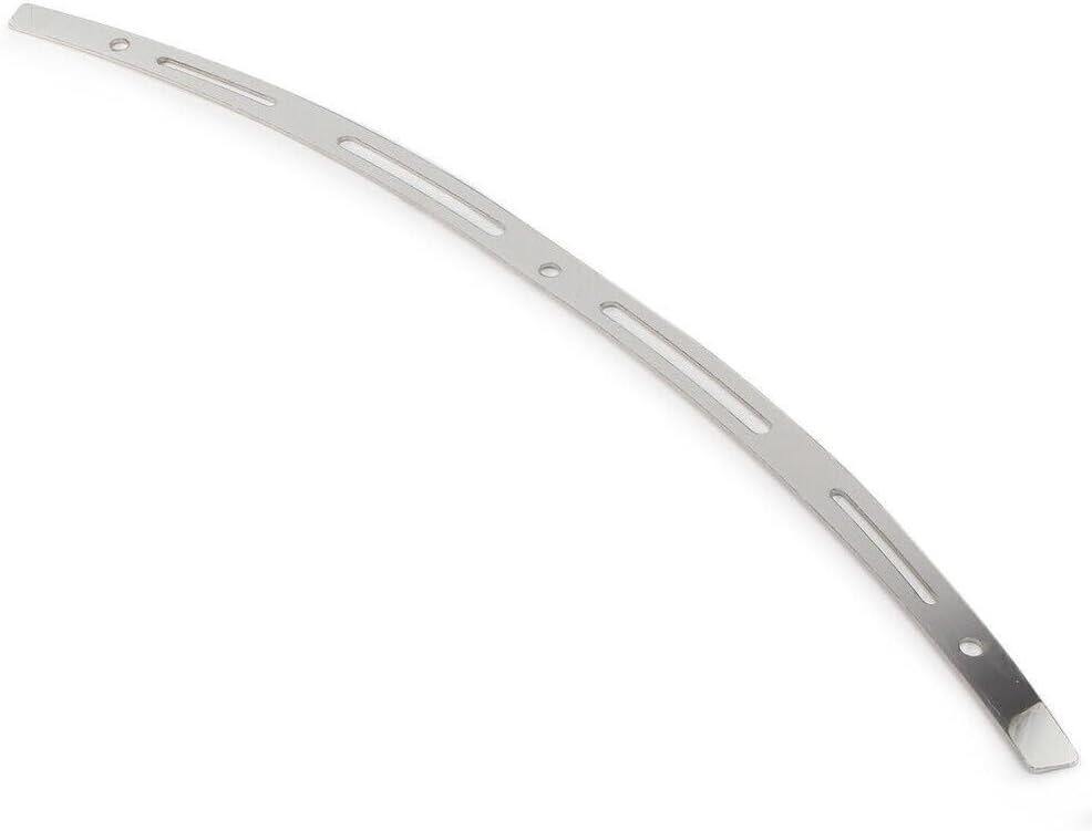 ya 23 10.7 baidi Fit for Harley Touring FLHT 2014-2019 Slotted Batwing Fairing Windshield Trim Chrome