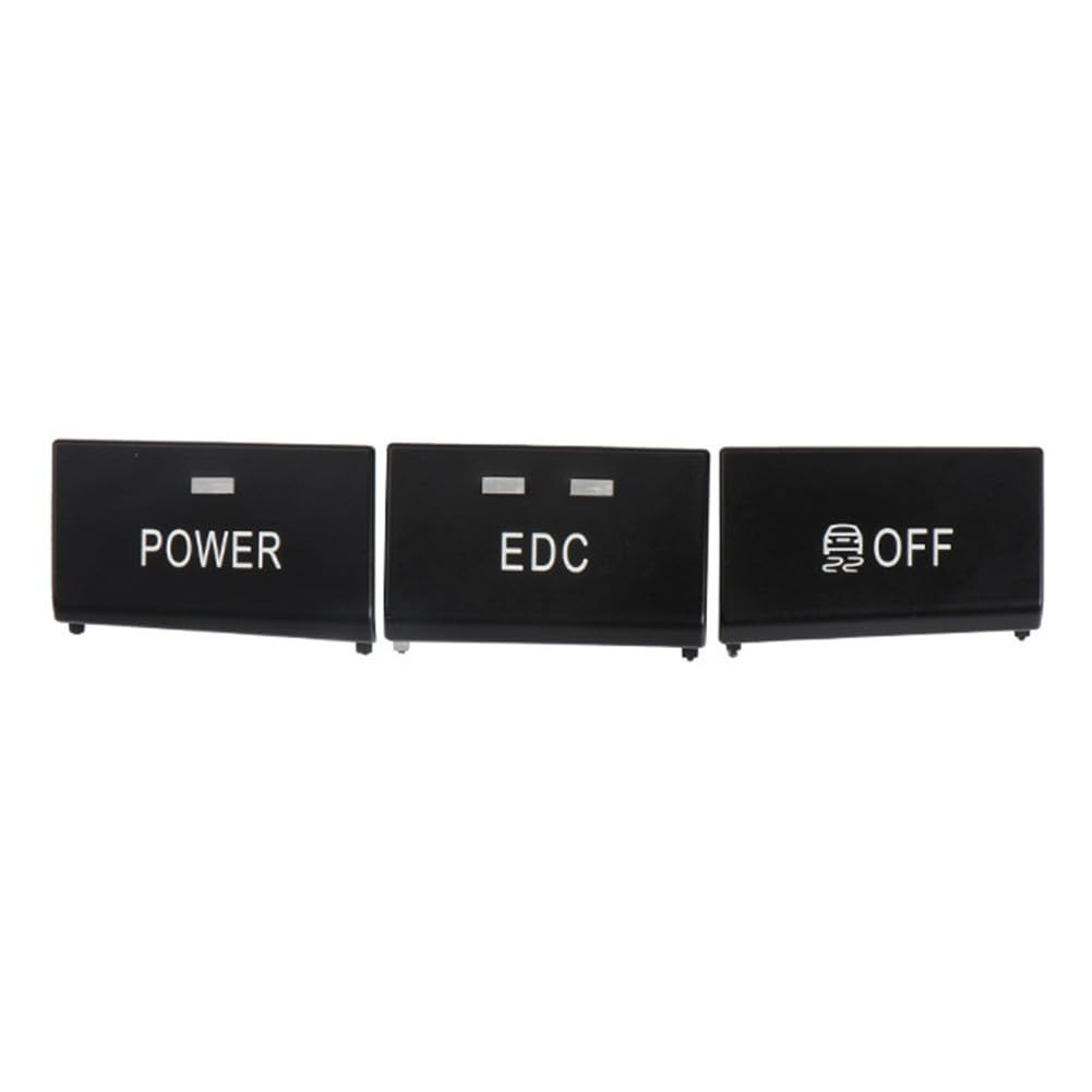 ya 23 10.7 baidi 3pcs Center Console Switch Button Cap for for BMW E90 E92 E93 for M3 61317841136a