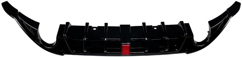 ya 2 8.15 For 14-17 for Golf 7 MK7 GTI GTD TSI Blk Rear Bumper Diffuser Lip with Lightweight Body Kit