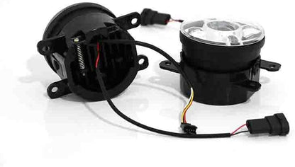 ya 10 9.16 zhengce 4-color car front LED projector lens circular spotlight adjustable light x