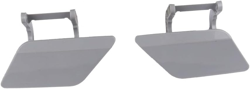 ya 9 10.24 Pair Front Headlight Washer Cover Unpainted for Mercedes W204 C-Class 2012-2015