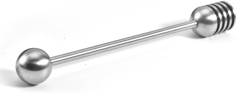 ya 14 9.20 baidi New Style 304 Stainless Steel Honey Stirrer Durable Honey Stick Kitchen Gadgets-1