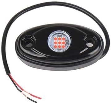 ya 13 9.15 baidi Red 4 Pods LED Rock Lights for Jeep Off-Road Car Truck ATV Boat Underbody L