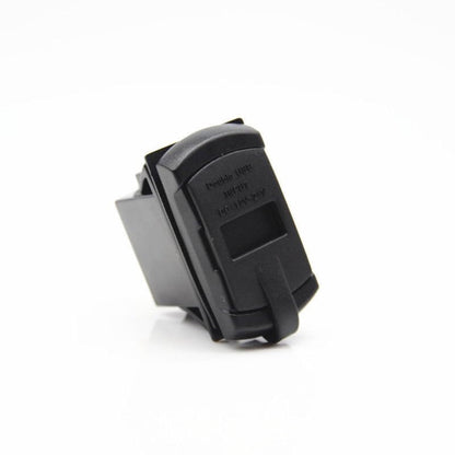 ya 3 8.24 baidi 12-24v Blue LED Jack Style Vehicle and Boat Detection Voltage Meter Dual USB Port Charger 
