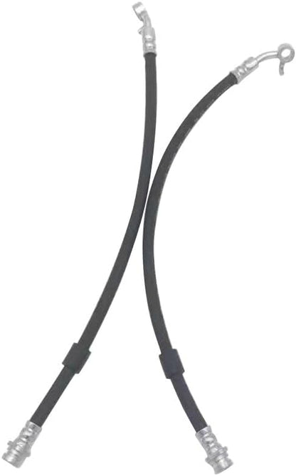 ya 10 9.16 baidi 2Pcs Rear Brake Hydraulic Hose Left+Right Black For Edge MKX 2011-2015
