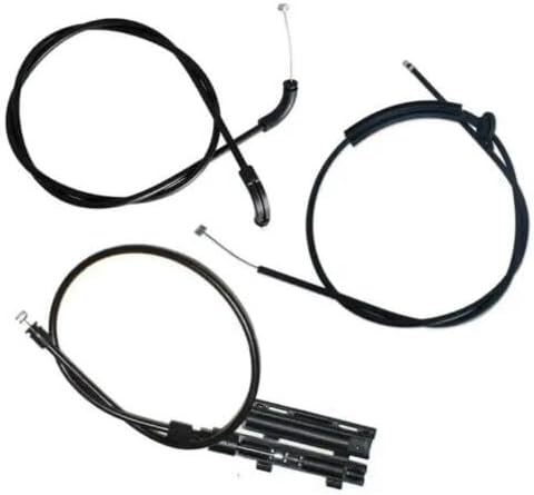 ya 10 9.16 baidi for BMW E65 E66 7er 3PCS Engine Hood Release Cable Bowden Cable Kit