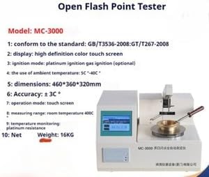 ya 14 9.20 zhengce Automatic Opening and Closing Flash Point Tester Diesel Lubricating Oil Tes-6
