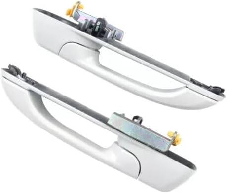 ya 10 9.16 baidi Set of 4 Bright White Door Handles for 2012-2018 for Dodge for Ram 1GH19GW7AD