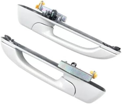 ya 10 9.16 baidi Set of 4 Bright White Door Handles for 2012-2018 for Dodge for Ram 1GH19GW7AD