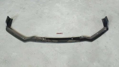 ya 2 8.15 Carbon fiber Front Bumper Spoiler Chin Lip For 2018 for Infiniti Q50 sport Mode 3PC