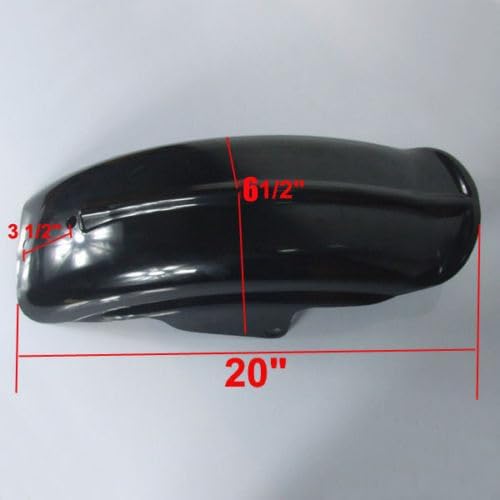 ya 4 8.10 Rear Mudguard Fender for Harley Sportster XL Cafe Racer Bobber Chopper 1994-2003