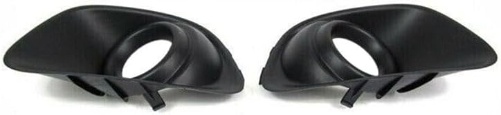ya 10 9.16 zhengce 1Pair Left+Right Fog Light Trim Fog Lamp Bezel Cover for Jeep Compass 2011-